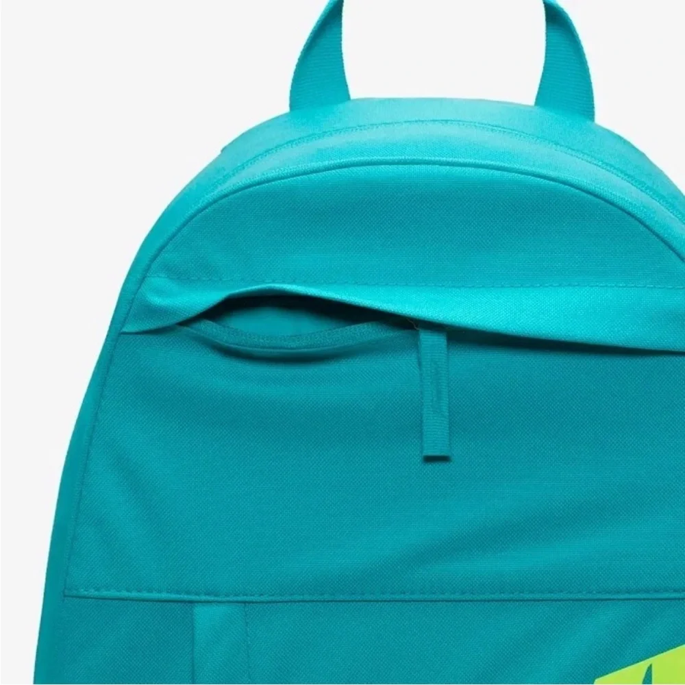 New  NIKE Elemental Unisex Backpack Dusty Cactus Volt with Neon logo